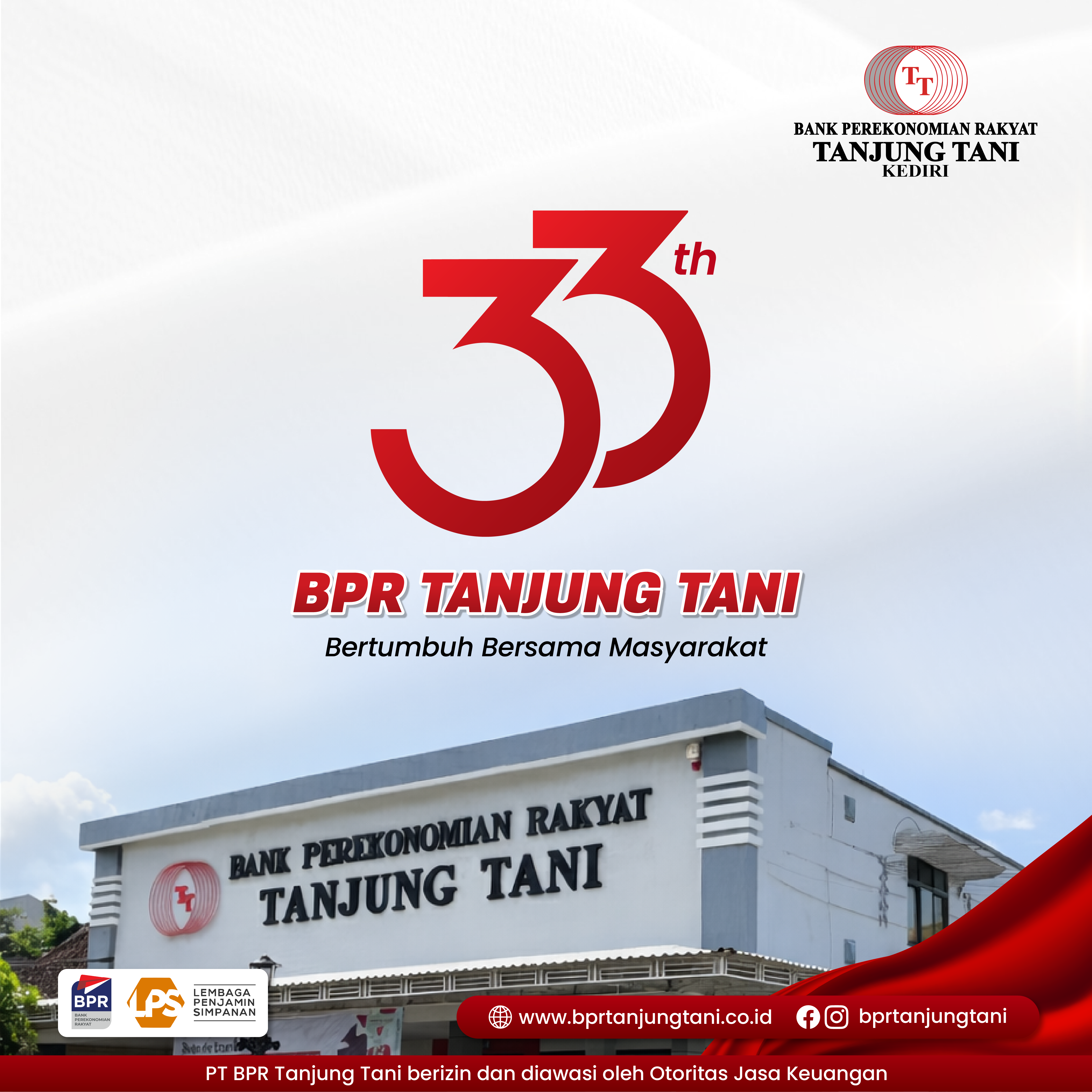 BPR Tanjung Tani Rayakan Hari Ulang Tahun ke-33 BPR Tanjung Tani Rayakan Hari Ulang Tahun ke-33